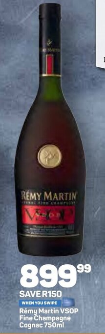 Pick n Pay Rémy Martin VSOP Fine Champagne Cognac 750ml offer