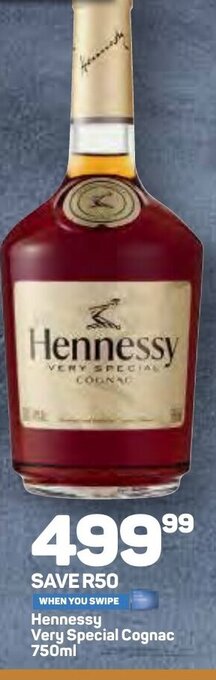 Pick n Pay Hennessy Very Special Cognac 750ml offer