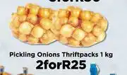 Food Lover's Market Pickling Onions Thiftpacks-For 2 x 1kg offer