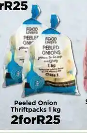 Food Lover's Market Peeled Onion Thriftpacks-For 2 x 1kg offer