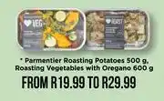 Food Lover's Market Permentier Roasting Potatoes 500g, Roasting Vegetables With Oregano 600g offer