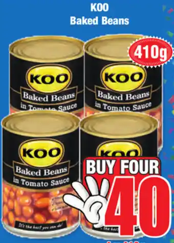 Boxer Superstores Koo Baked Beans 410g offer