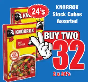 Boxer Superstores Knorrox Stock Cubes Asstd 2x24s offer