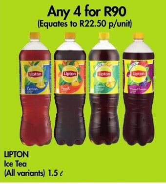 Makro LIPTON Ice Tea (All variants) 1.5 L offer