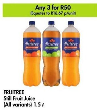 FRUITREE Still Fruit Juice (All variants) 1.5 L