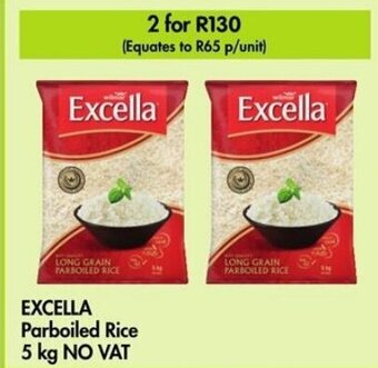 Makro EXCELLA Parboiled Rice 5 kg NO VAT offer