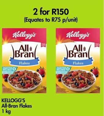 Makro KELLOGG'S All-Bran Flakes 1 kg offer