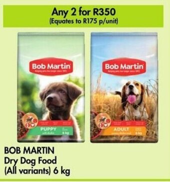 Makro BOB MARTIN Dry Dog Food (All variants) 6 kg offer