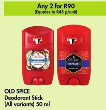 Makro OLD SPICE Deodorant Stick (All variants) 50 ml offer