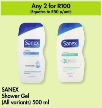 SANEX Shower Gel (All variants) 500 ml