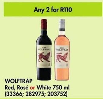 Makro WOLFTRAP Red, Rose or White 750ml (33366; 282975; 203752) offer