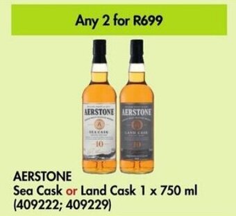 Makro AERSTONE Sea Cask or Land Cask 1 x 750 ml (409222; 409229) offer