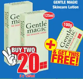 Boxer Superstores Gentle Magic Skincare Lotion 2x125ml offer