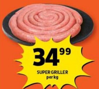 Shoprite SUPER GRILLER per kg offer