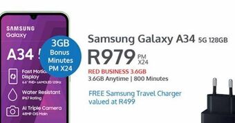 Cellucity Samsung galaxy a34 5g 128gb offer