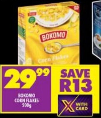 Shoprite BOKOMO CORN FLAKES 500g offer