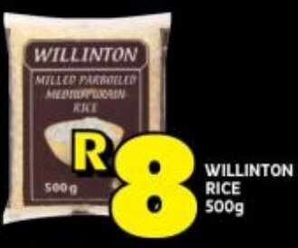 Shoprite WILLINTON RICE 500g offer