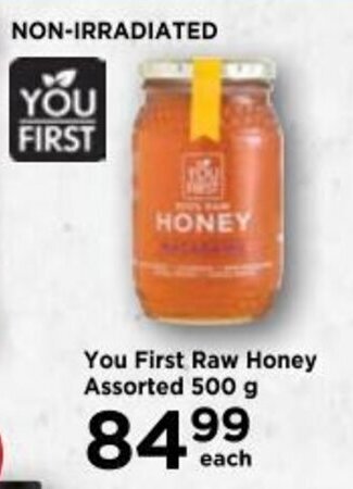 Food Lover's Market You First Raw Honey Assorted 500 g offer
