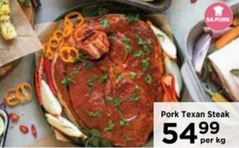 Food Lover's Market Pork Texan Steak offer