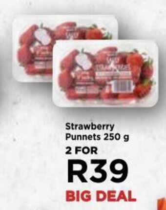 Food Lover's Market Strawberry Punnets 250 g offer