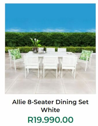 Dining set white