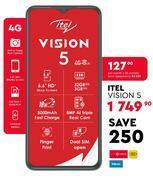 Edgars Itel vision 5 4g offer