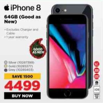 HiFi Corp iPhone 8 64GB (Good as New) offer