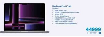 Incredible Connection MacBook Pro 14" M2 offer