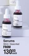 The ordinary serums assorted-30ml each