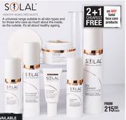 Dis-Chem Solal face care products-each offer