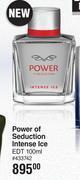 Antonio banderas power of seduction intense ice edt-100ml
