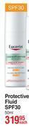 Dis-Chem Eucerin dermo purifyer protective fluid spf30-50ml each offer