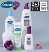Dis-Chem Cetaphil face care products-each offer