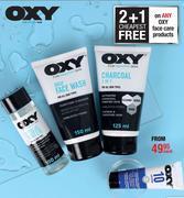 Dis-Chem Oxy face care products-each offer