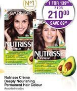 Garnier nutrisse creme deeply nourishing permanent hair colour-for 1