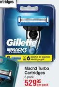 Dis-Chem Gillette mach3 turbo cartridges 8 pack-per pack offer