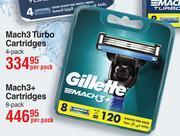 Dis-Chem Gillette mach3+ cartridges 8 pack-per pack offer