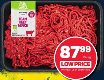 Pick n Pay PnP Bulk Lean Beef Mince offer