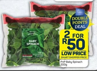 Pick n Pay PnP Baby Spinach 200g offer
