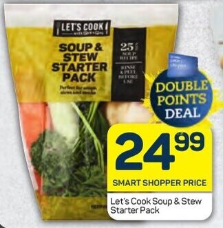 Pick n Pay Let's Cook Soup & Stew Starter Pack offer