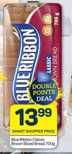 Pick n Pay Blue Ribbon Classic Brown Sliced Bread 700g offer
