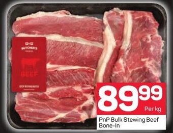Pick n Pay PnP Bulk Stewing Beef Bone-In offer