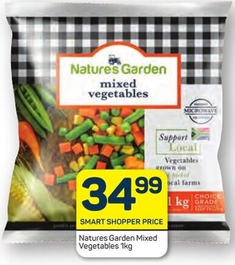 Pick n Pay Natures Garden Mixed Vegetables 1kg offer