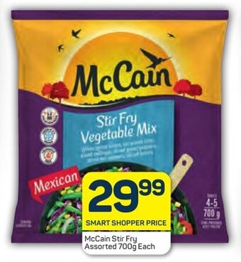 Pick n Pay McCain Stir Fry Assorted 700g Each offer