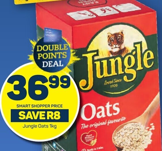 Jungle Oats 1kg offer at Pick n Pay