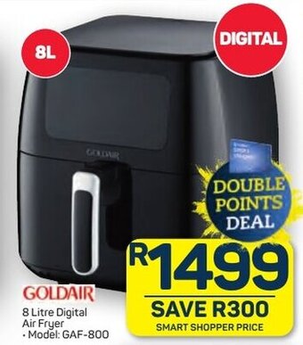 Pick n Pay GOLDAIR 8 Litre Digital Air Fryer offer
