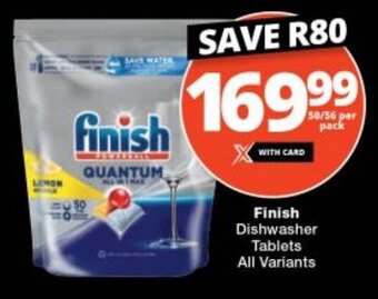Checkers Finish Dishwasher Tablets All Variants offer