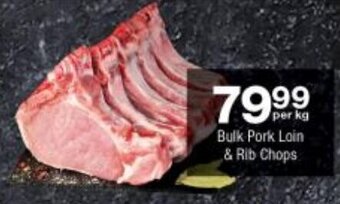 Checkers Bulk Pork Lain & Rib Chops offer