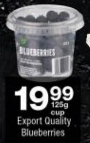 Export Quality Blueberries