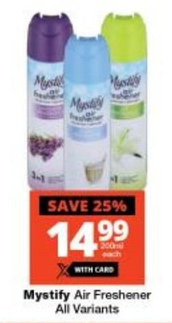 Mystify Air Freshener All Variants